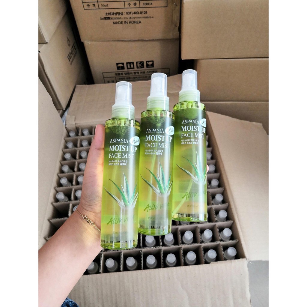 [Auth - Date 2023] Xịt khoáng Aspasia Nha đam/Collagen trắng da giữ ẩm_ Hàng Korea | BigBuy360 - bigbuy360.vn