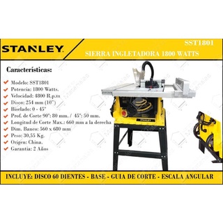 STANLEY máy cưa bàn SST1801