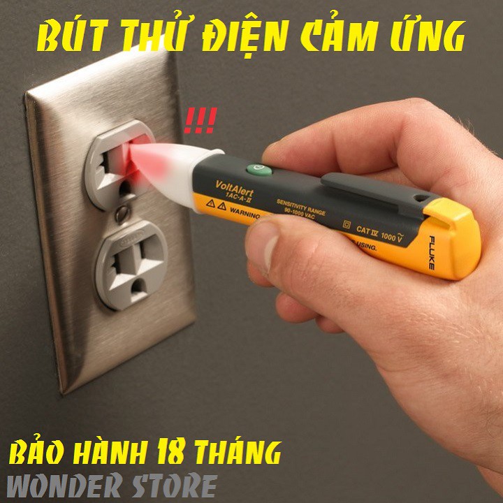 Bút thử điện cảm ứng Không tiếp xúc VoltAlert Bút thử điện thông minh