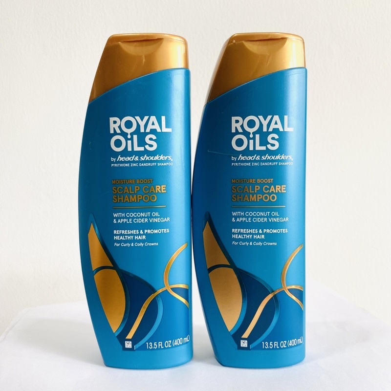 Dầu gội Head & Shoulder Mỹ sạch gàu mượt tóc không bị khô H&S Royal oils coconut oil
