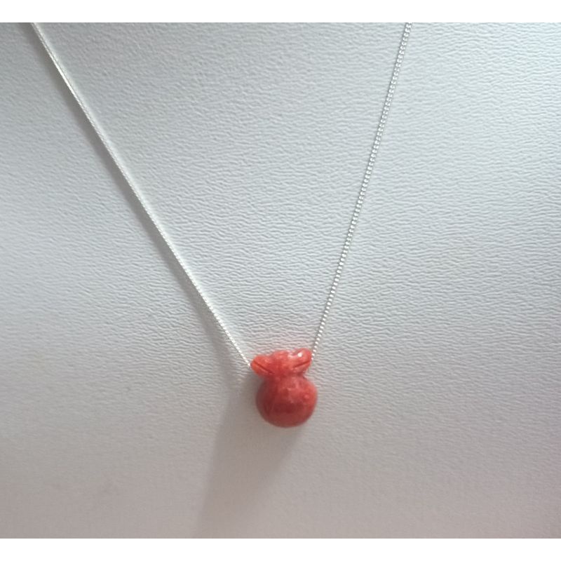 Dây chuyền bạc 925 mix túi đá thanh tẩy thu hút may mắn kích hoạt tài lộc bảo hành trọn đời