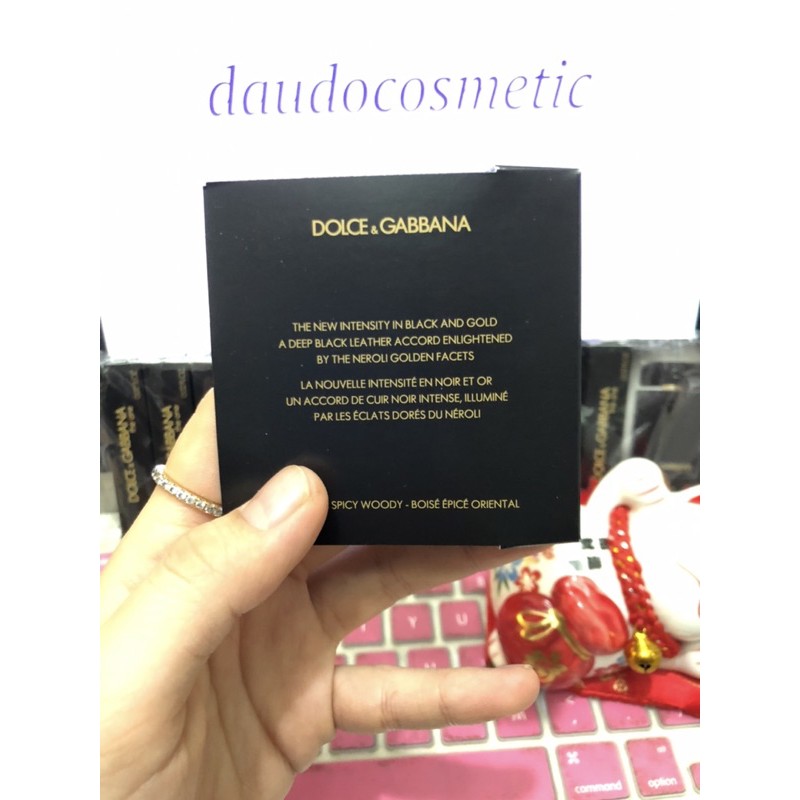 [ vial nam ] Nước hoa Dolce & Gabbana The One For Men D&G The One For Men EDT 1.5ml - EDP INTENSE 0.8ml | Thế Giới Skin Care