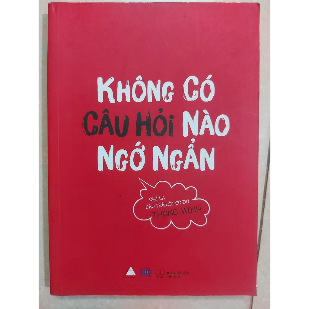 Sách - Không có câu hỏi ngớ ngẩn