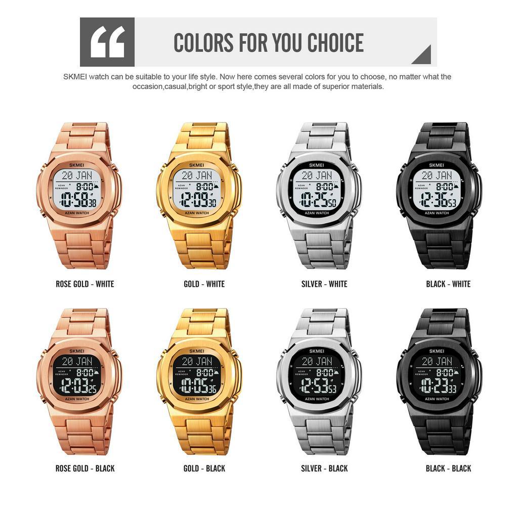 Đồng Hồ Đeo Tay Thông Minh SKMEI Phong Cách Hồi Giáo Cho Nam