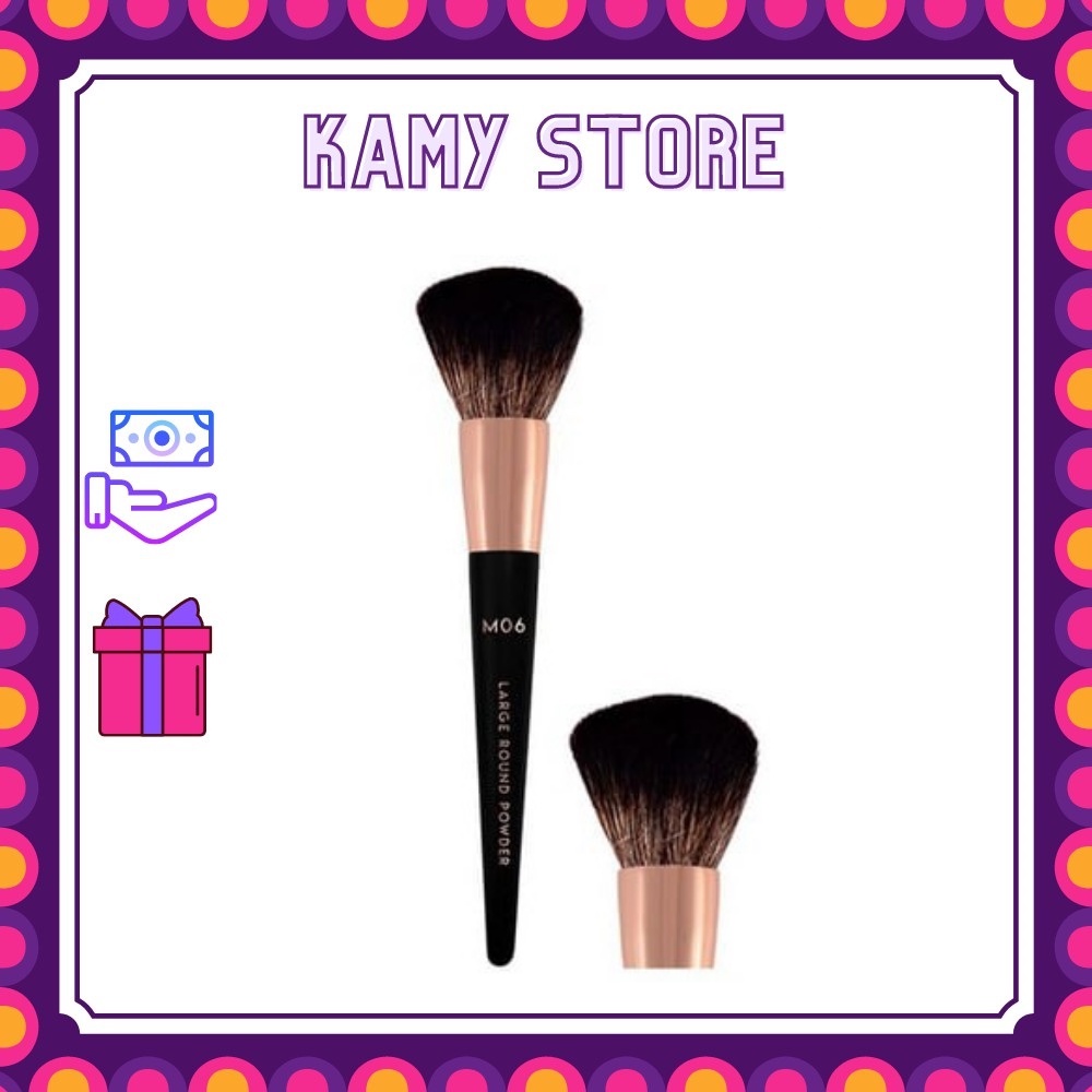 Cọ Phủ Phấn Đầu Tròn Tán Xòe Vacosi Powder Pro Brush M06