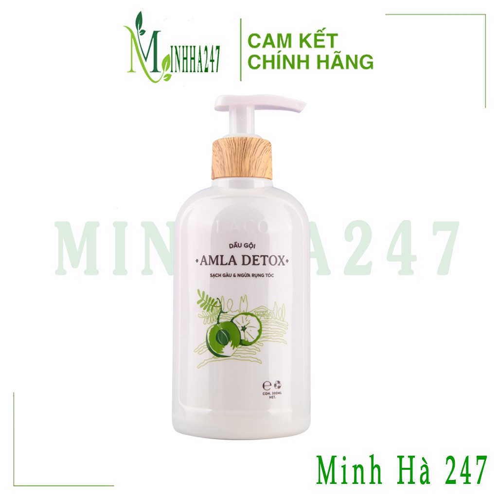 Dầu Gội Organic Amla Laco Cam kết chính hãng