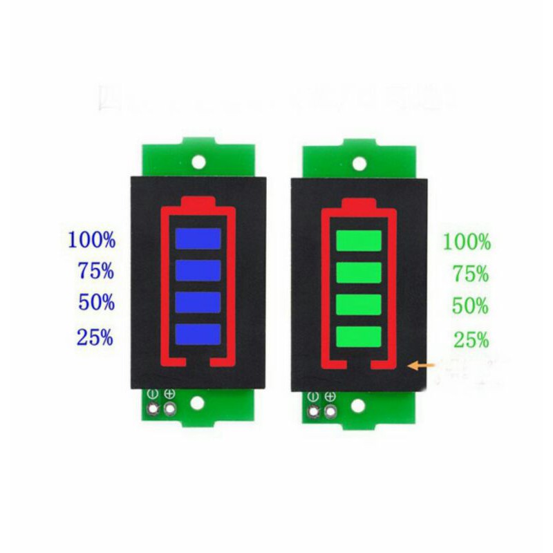 Mạch báo dung lượng pin 3S (12.6V); 4S (16.8V)