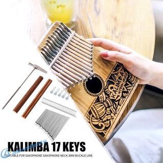 Set đàn Kalimba 17 phím tiện dụng