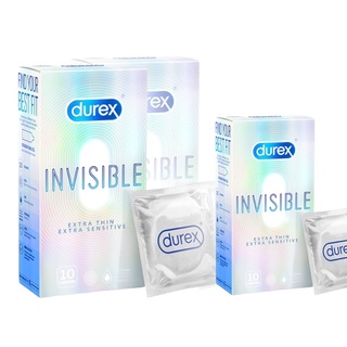Combo 2 Hop Bao Cao Su Durex INVISIBLE Extra Thin