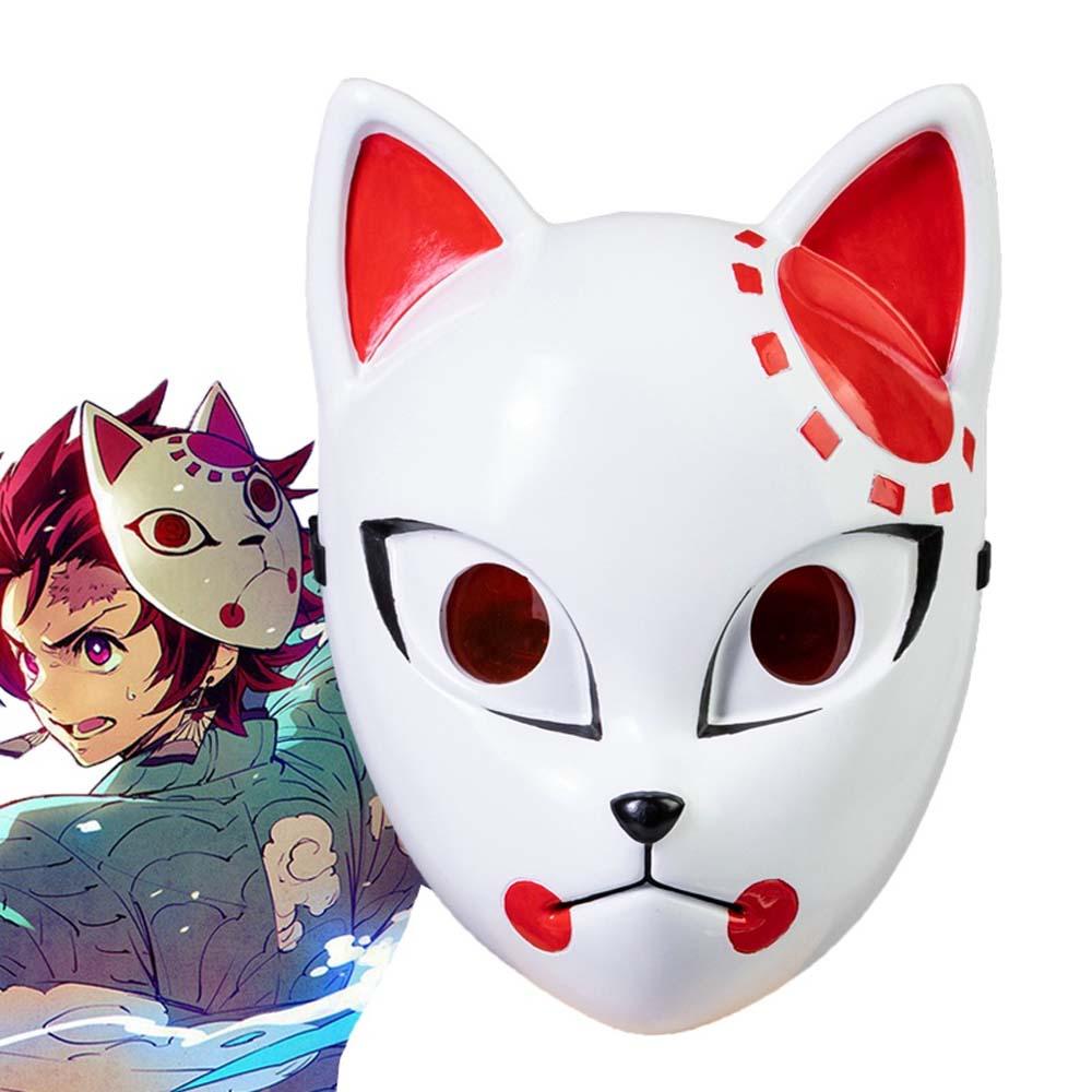 Mặt Nạ Hóa Trang Kamado Tanjirou Sabito Kimetsu no Yaiba