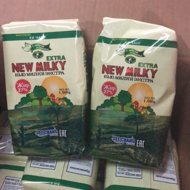 Combo 2 Gói sữa tăng cân New Milky Nga gói 1kg