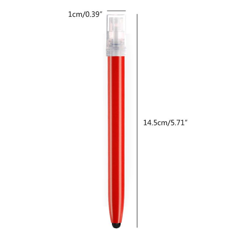 Set 10 Bút Cảm Ứng 2 Trong 1 Có Ống Phun Sương 5ml Phù Hợp Với Mọi Điện Dung Cảm Ứng De