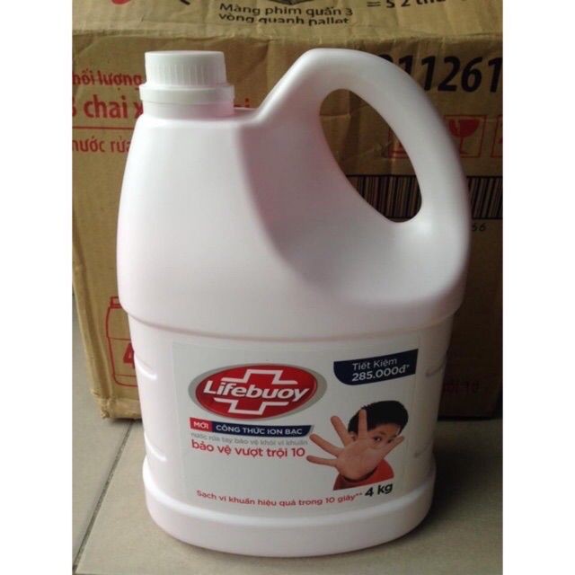 Nước rửa tay Lifebouy can 4kg | BigBuy360 - bigbuy360.vn