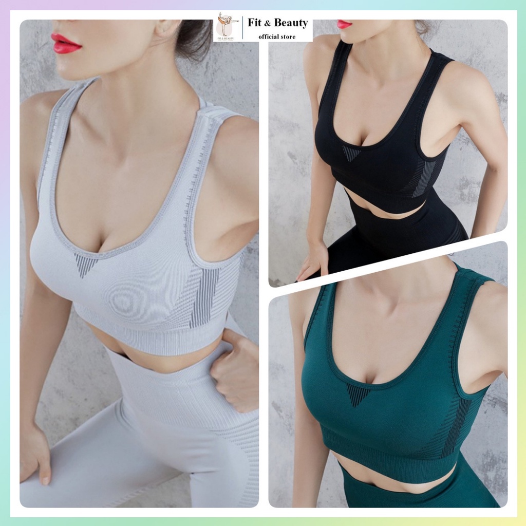 Bộ tập gym yoga nữ quần dài áo bra vải dệt kim cao cấp | quần áo tập yoga shape gymclothes  SET02