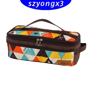 [HeatWave]  Camping Tableware Cutlery Storage Case Chopstick Spoon Fork Bag