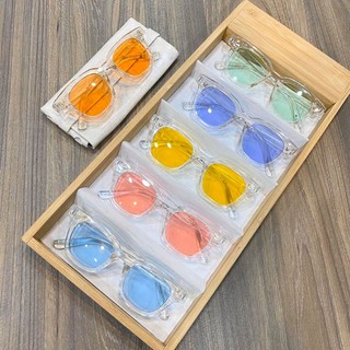 [GIÁ SỈ] MẮT KÍNH CHỮ V TRONG SUỐT NHIỀU MÀU CỰC ĐẸP - HÀNG CÓ SẴN