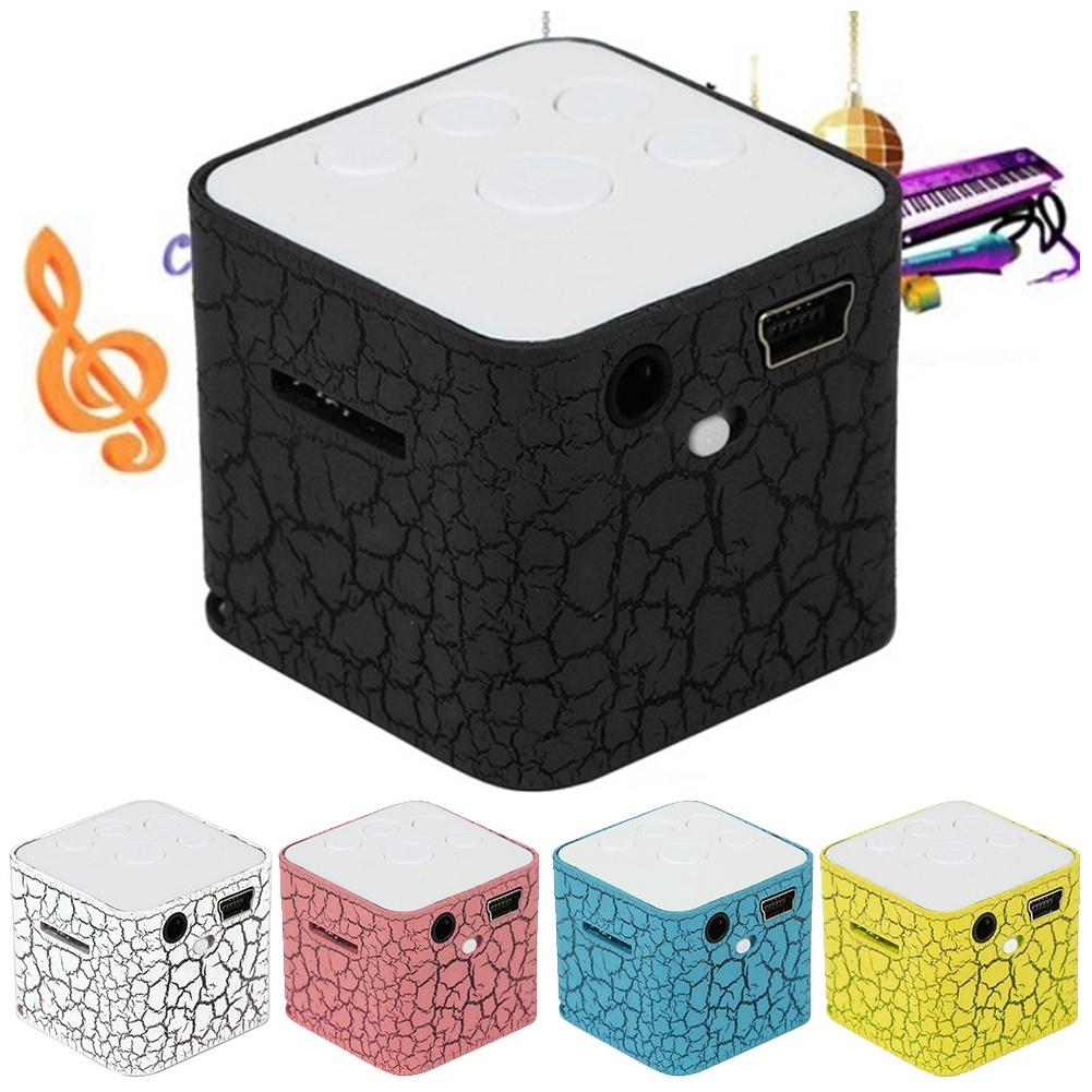 Máy nghe nhạc MP3 mini hỗ trợ thẻ nhớ TF có đèn LED