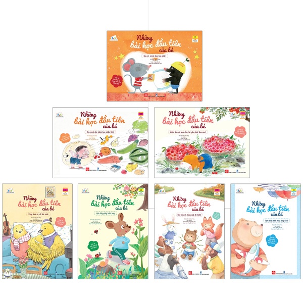 Sách Bộ Sách Những Bài Học Đầu Tiên Của Bé (Bộ 7 Cuốn)