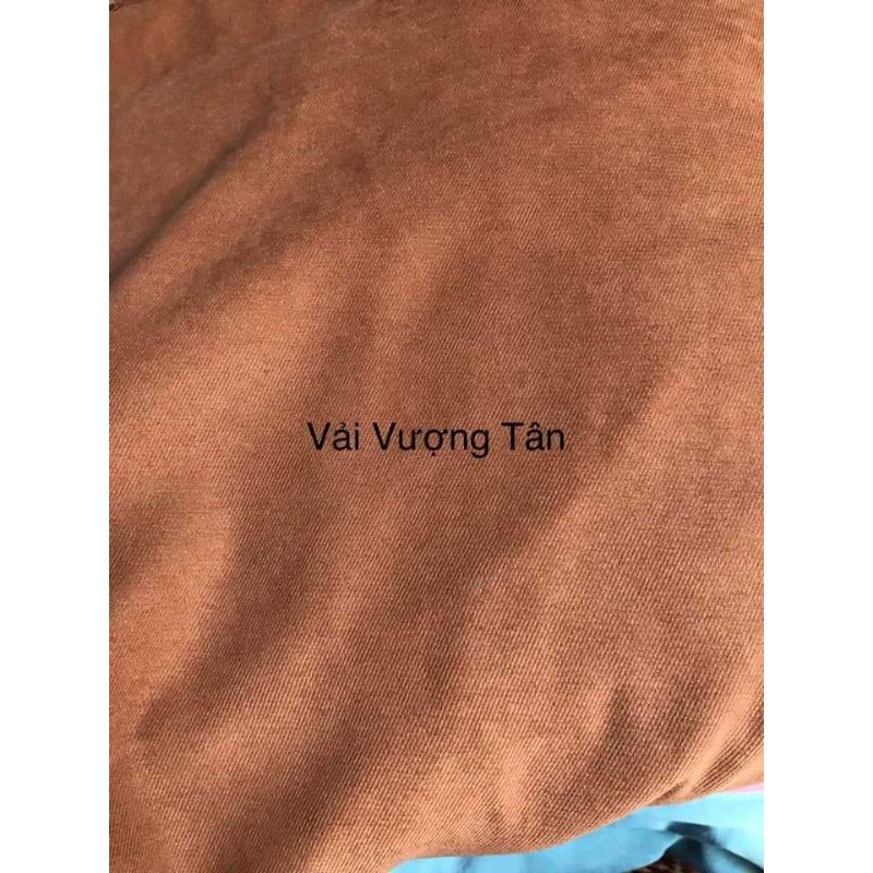 Vải text nhung