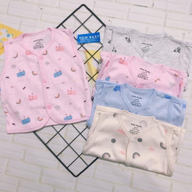 Áo gile nỉ mỏng cho bé trai/ bé gái