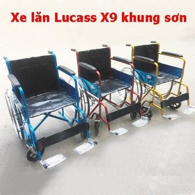 Xe lăn tiêu chuẩn Lucass X9 Xe lăn tay