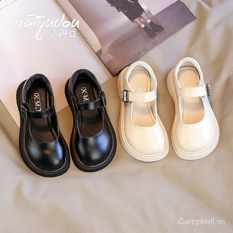 Giày Búp Bê Da Phong Cách Lolita Thời Trang Mùa Thu Dành Cho Bé Gái Gu2Z 2021