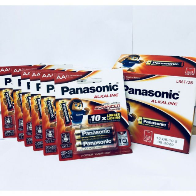 Pin tiểu aa panasonic alkaline 1,5v