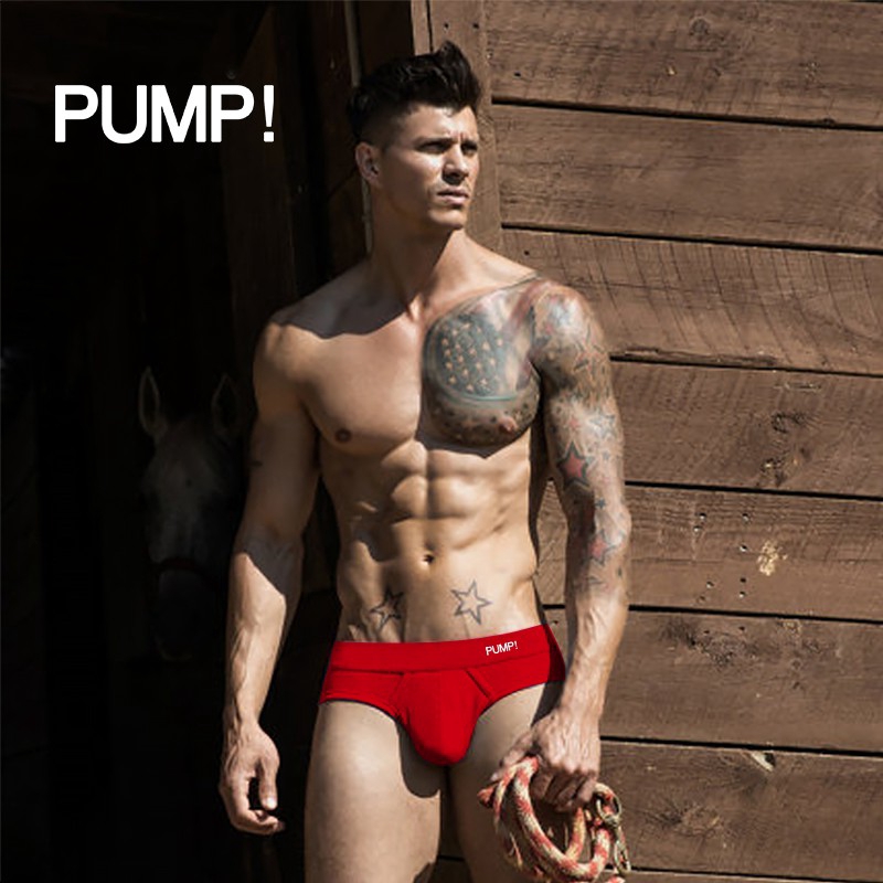 [ORLVS]⭐Hot Sale⭐ PUMP!! New Men Đồ lót Đàn ông gợi cảm Tóm tắt Cotton U Convex Trượt Homme PU005