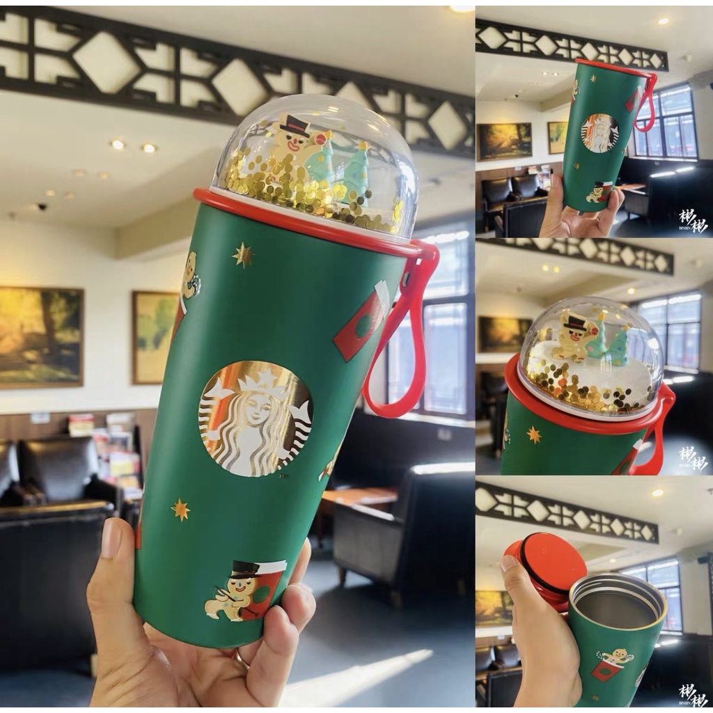 Ly giữ nhiệt Starbucks siêu cute