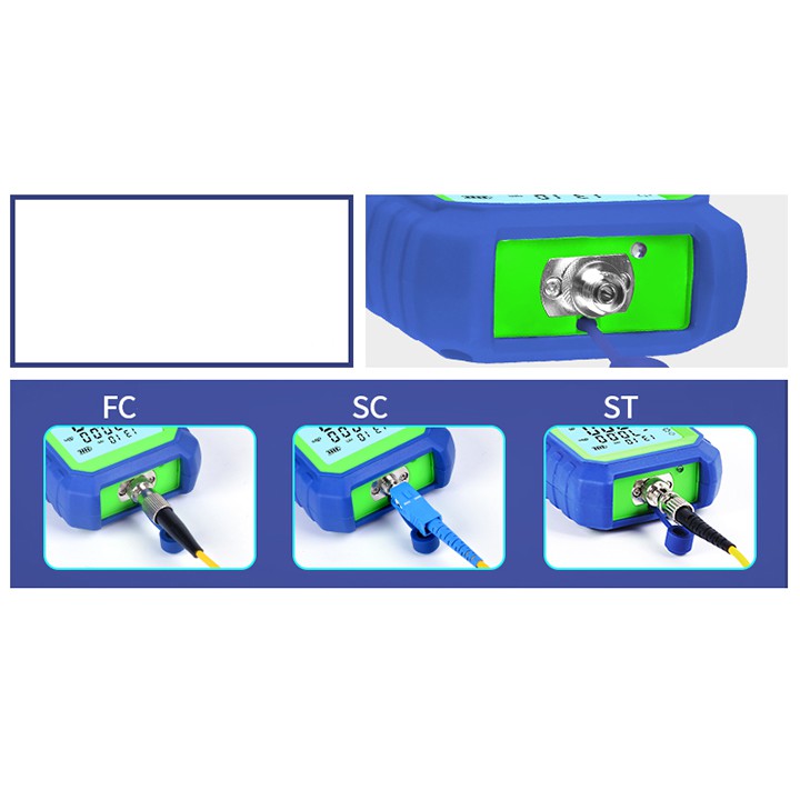 Máy đo công suất quang mini kèm test mạng j45