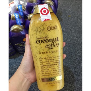 SỮA TẮM OGX BODY WASH & SCRUB