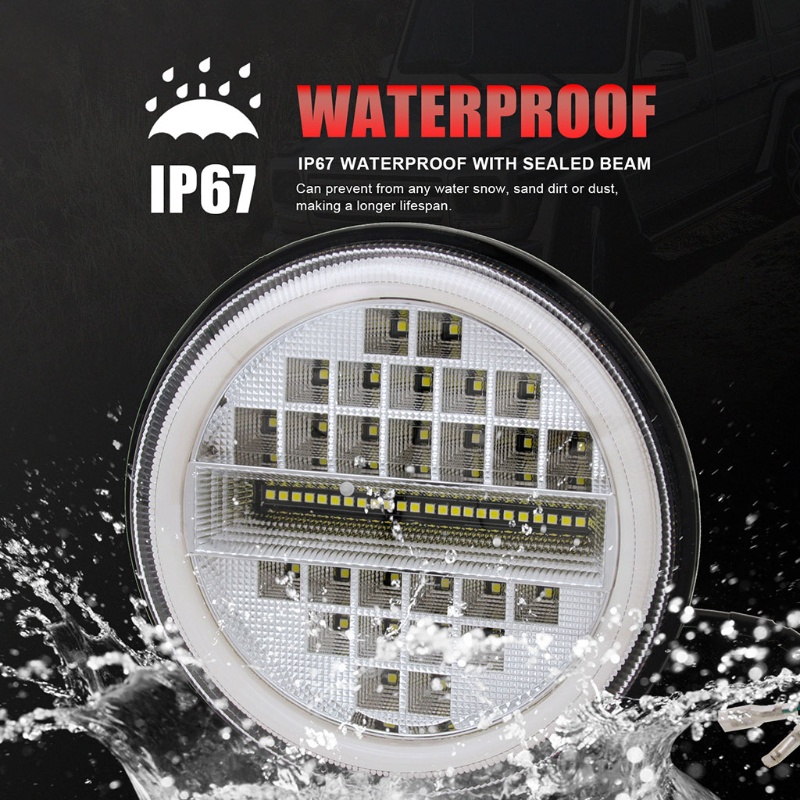 Đèn Pha LED 400W Chất Lượng Cao Cho Jeep-Wrangler