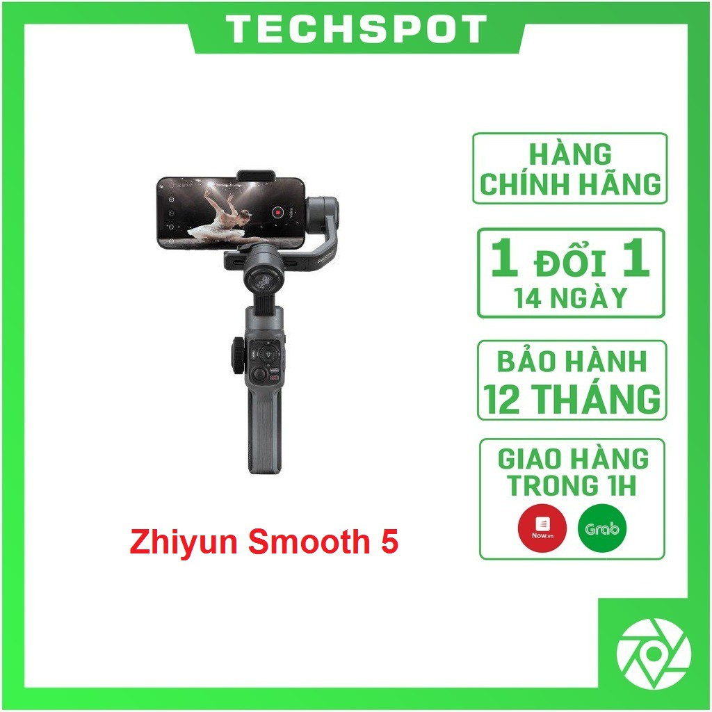 HÀNG CHÍNH HÃNG Zhiyun Smooth 5 - Tay cầm chống rung | WebRaoVat - webraovat.net.vn