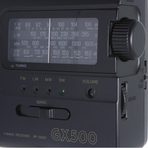 Chính hãng đài máy Radio Panasonic FM/AM/LW/SW dùng pin,điện(RF-3500)