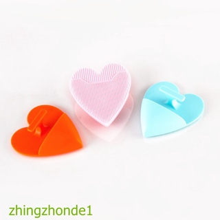 Cọ rửa mặt silicone mềm mại hình trái tim