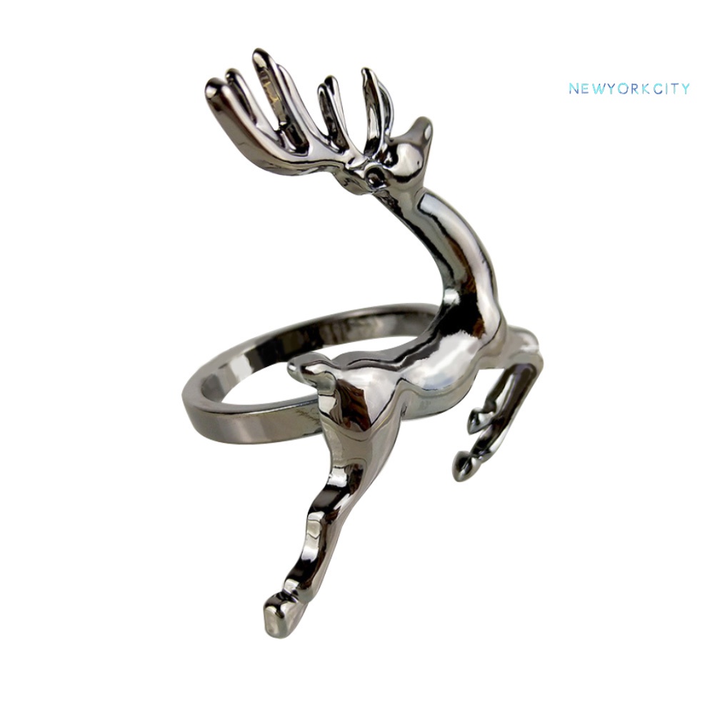 Vòng Nhẫn Khóa Khăn Ăn Bằng Hợp Kim Trang Trí Bàn Tiệc Cưới / Giáng Sinh