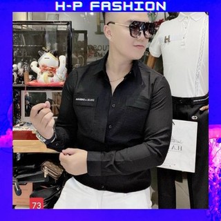 Áo sơ mi nam dài tay thời trang Hpfahion, áo sơ mi nam vải kate lụa co giãn mềm mịn, form cực chuẩn - TCSASMDT03