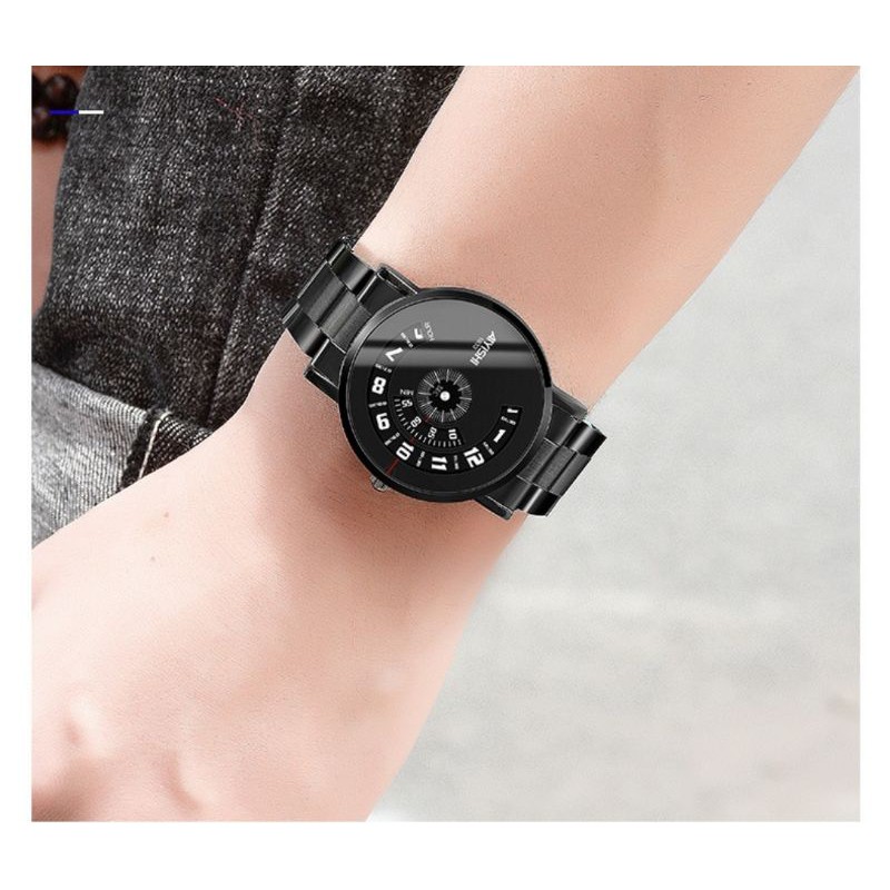 Hàng Độc Lạ | ĐỒNG HỒ NAM AIYISHI 1633 KIM DỌC độc đáo - Chạy trục số không kim Chính Hãng F128 -D5- | BigBuy360 - bigbuy360.vn