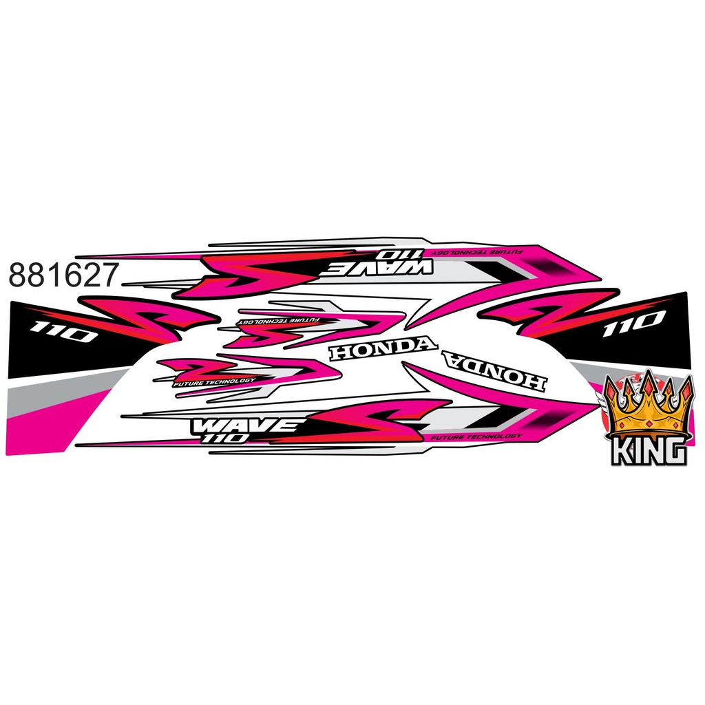 Tem Rời Wave S 110cc Đủ Màu VIP1 - Ảnh Thật