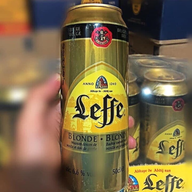 Bia leffe lon