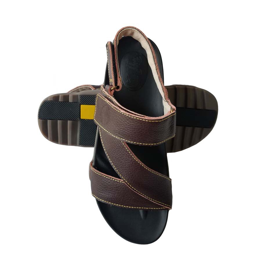 Giày sandal Nam da Bò đế Doctor BIGBEN Cao Cấp SD39