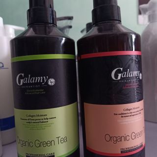 Cặp dầu gội GALAMY trà xanh