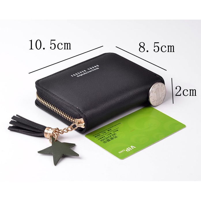 Ví ngắn Forever Young hàng đẹp loại 1 | BigBuy360 - bigbuy360.vn