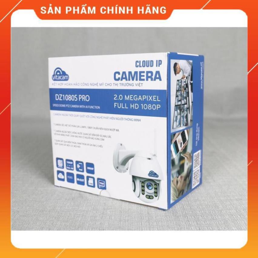 Camera PTZ Ngoài trời DZ1080S-PRO -Camera IP WIFI FullHD 1080P có cài đặt vùng báo động