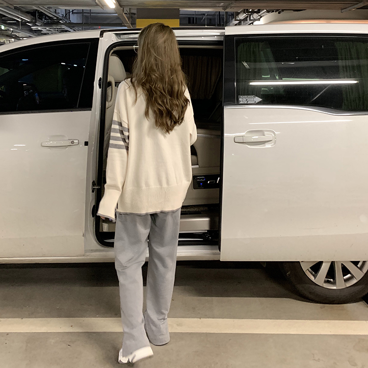 Xiaozhainv Áo khoác cardigan dài tay cổ V thời trang Hàn Quốc cho nữ | BigBuy360 - bigbuy360.vn