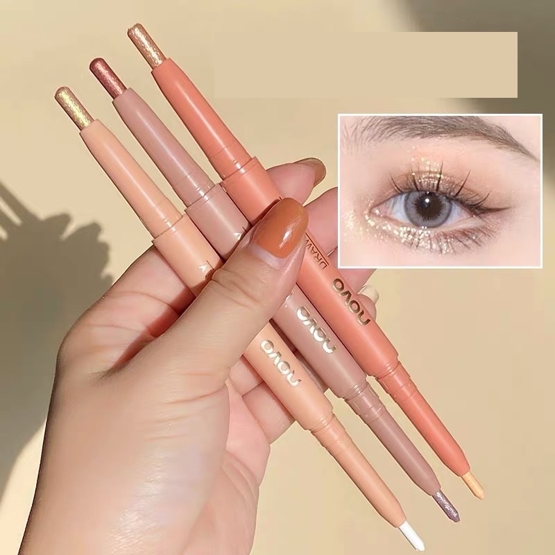 Bút nhũ mắt Novo 2 đầu Star Eyes Clever Lying Silkworm