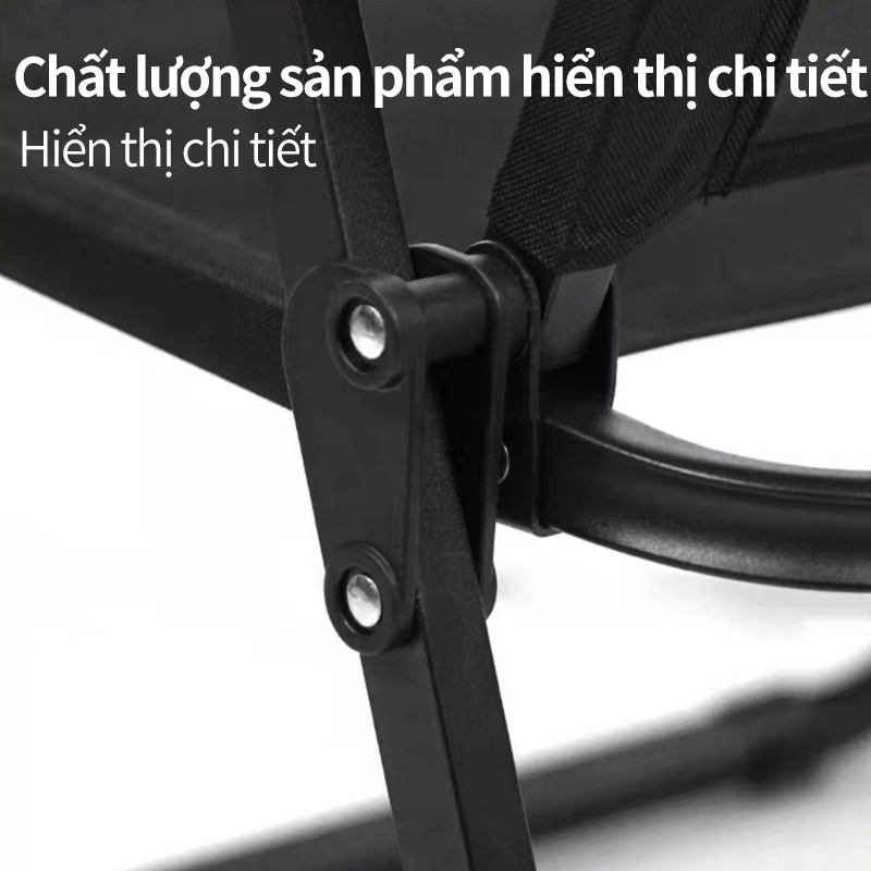 Ghế gấp ngoài trời Ghế vân gỗ cắm trại dã ngoại ngoài trời Không cần lắp đặt Chất lượng cao Ghế an toàn chắc chắn và tiệ | BigBuy360 - bigbuy360.vn