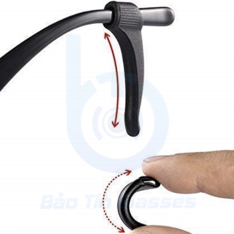 Cài tai Silicone cho mắt kính,Chống rơi,Chống tuột khi vận động