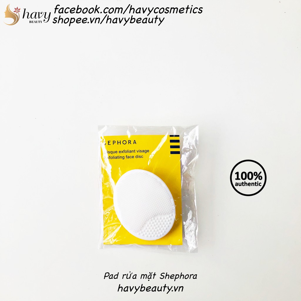 Miếng pad rửa mặt Sephora Pháp - Sephora Exfoliating Face Disc