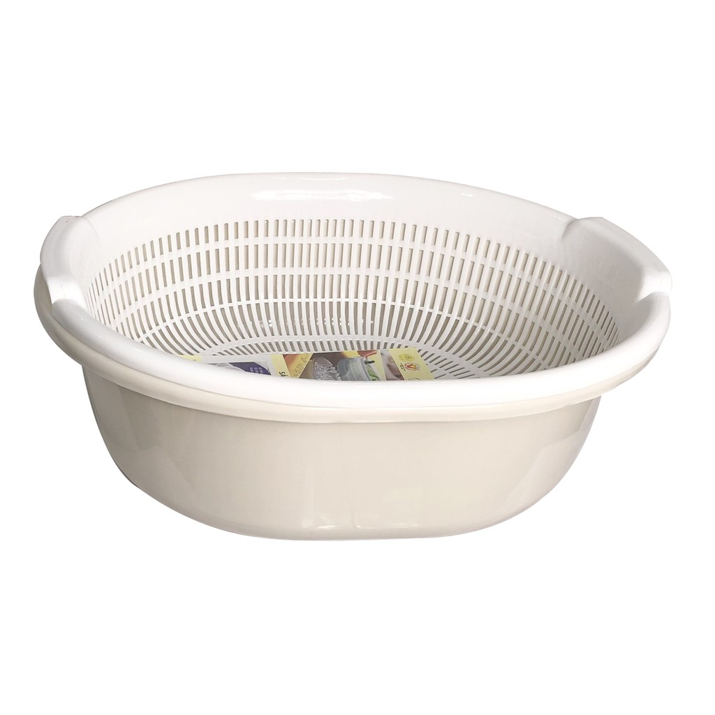 Bộ rỗ thau Oval TỰ LẬP TL380 - 33x29X12.5CM